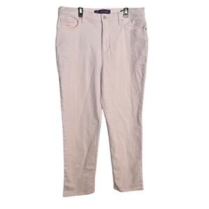 Gloria Vanderbilt Amanda Pink Straight Pants Size 12